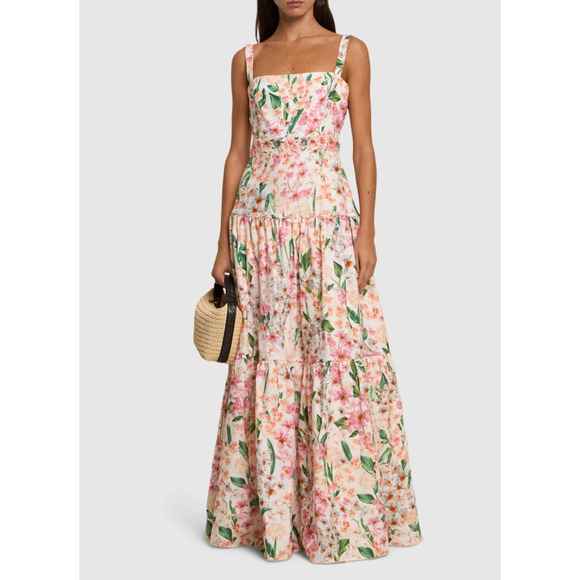 Agua Bendita  Lima Maxi Dress Jardinera - Picture 3 of 9